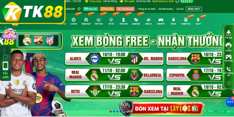 Nắm rõ đặc điểm của từng loại hình cược thể thao TK88